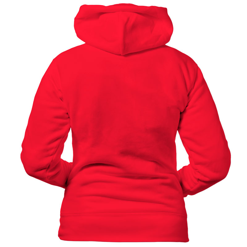 Sudadera roja capucha y cremallera Je Brille Mujer - Cosa de